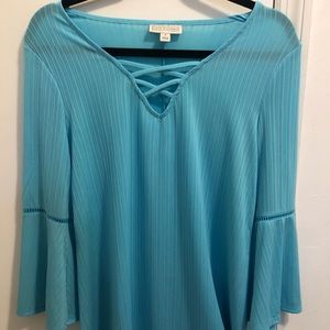 NWOT Dana Buchman | Bell Sleeved Top